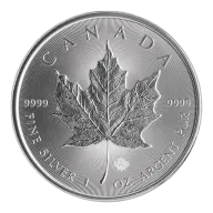 2014 Silver Maple Leaf 1 oz Uncirculated