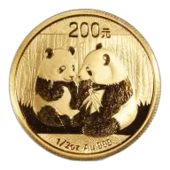 Chinese Gold Panda Half Ounce 2009