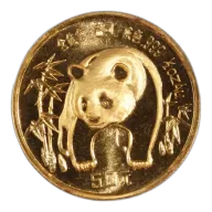Chinese Gold Panda Half Ounce 1986