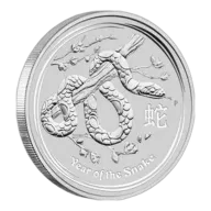 Lunar Snake 1kg Silver Coin 2013 | margin scheme