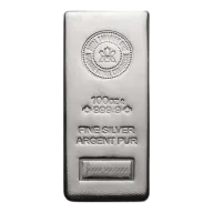 100 Ounce Silver RCM Bar