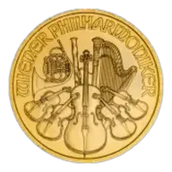 2022 Austrian 1/4 oz Gold Philharmonic Coin (Pre-Owned)