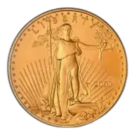 2003 1 oz Gold $50 Eagle Bullion Coin