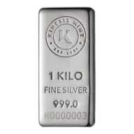 1-Kilo Kinesis Silver Cast Bar 2022