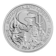 1 oz Britannia and Liberty Silver Coin
