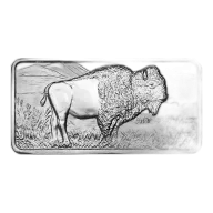 Highland Mint 10 Ounce Silver Buffalo Bar