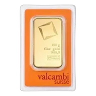 100 Gram Gold Bar - Valcambi (In Assay Card)