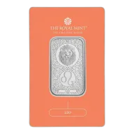 Zodiac Leo 1oz Silver Bullion Minted Bar