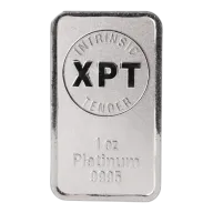 Intrinsic Tender XPT Platinum Minted Bar - 1oz