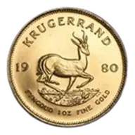 1980 South Africa 1 oz Gold Krugerrand BU
