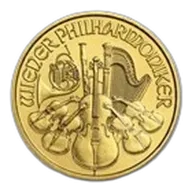 2013 Austria 1/10 oz Gold Philharmonic BU