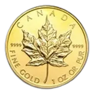 2010 Canada 1 oz Gold Maple Leaf BU