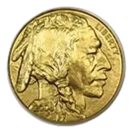 2008 1 oz Gold Buffalo BU