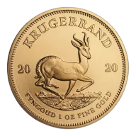 South Africa Gold Krugerrand 1 Ounce 2020