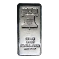 1 Kilo SD Bullion Proclaim Liberty Silver Bar