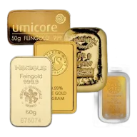 Pre-Owned 50g Gold Bar
