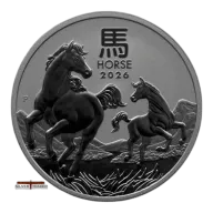 2026 Australian Year of the Horse 1oz Silver Bullion Coin