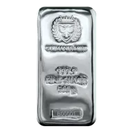 500g Silver Cast Bar - Germania Mint
