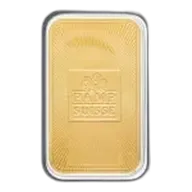 1 oz Minted Gold Bullion Bar - PAMP Suisse