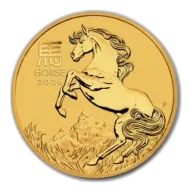 2026 Australia 1/4th oz Gold Lunar Horse BU (Series III)
