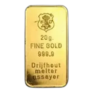 20 gram Gold Bar - Secondary Market