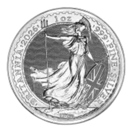 2026 Silver Britannia 1 oz Bullion Coin