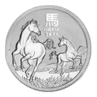 1/2 oz Lunar Silver Coin
