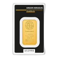 1 oz Argor-Heraeus Gold Bar - KineBar