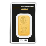 1 oz Argor-Heraeus Gold Bar
