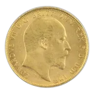 Half Gold Sovereign King Edward VII 1902-1910 Coin