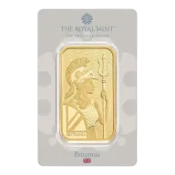 50 Gram Royal Mint Gold Britannia Bar (New In Assay)