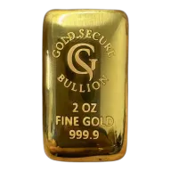 2 oz Gold Bar