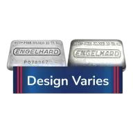 Engelhard 10-oz .999 Fine Silver Loaf Bar