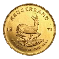 1 oz South African Mint Krugerrand Gold Coin