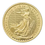 2026 King Charles III Britannia Half Ounce Gold Coin