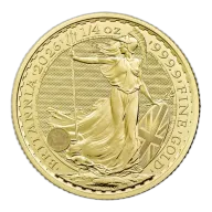 2026 King Charles III Britannia Quarter Ounce Gold Coin