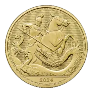 1 oz St George and the Dragon Gold Coin
