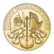 1 oz Austrian Philharmonic Gold Coin (Year Varies)