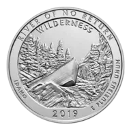 2019 River of No Return Wilderness ATB 5 oz Silver Coin - America The Beautiful