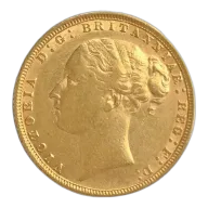 Victoria Young Head St. George Sovereign