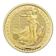2026 1/4oz Gold Britannia Coin | The Royal Mint