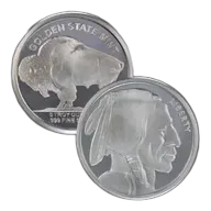 5 oz Silver Buffalo Silver Round