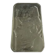 One Ounce Silver Bar - Una and the Lion
