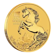 1/2oz Perth Mint Lunar Year of the Horse Gold Coin 2026