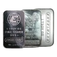 1 oz Engelhard Bar Silver Bar