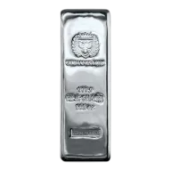 Germania Mint Silver Cast Bar 100oz