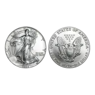 1992 American Eagle Silver 1 Oz Bullion Coin in Capsule