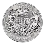 2020 Great Britain 10 oz Silver The Royal Arms (BU)