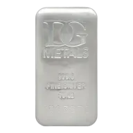 10 oz Silver Bar - Dillon Gage - .999 Fine