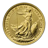 British Gold Britannia 1/4 oz (Varied Year)